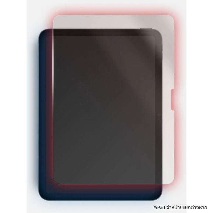 ปกป้อง iPad Air 13 (M3/M4) ด้วย BODYGUARDZ Red Light Converter Glass เปลี่ยนแสงสีฟ้าเป็นแสงสีแดง คงสีสันและการสัมผัสที่แม่นยำ