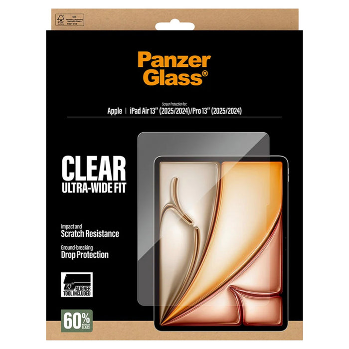 กระจกกันแตก Panzerglass สำหรับ iPad Pro 13 G7 G8