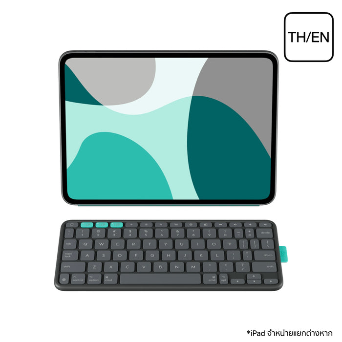 เคสคีย์บอร์ด Flip Folio สำหรับ iPad Air และ iPad Pro 11 นิ้ว สลับพิมพ์ และ สัมผัสหน้าจอง่าย แบรนด์ LOGITECH