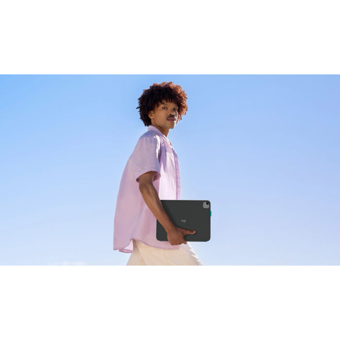 เคสคีย์บอร์ด Flip Folio สำหรับ iPad Air และ iPad Pro 11 นิ้ว พกพาง่าย แบรนด์ LOGITECH