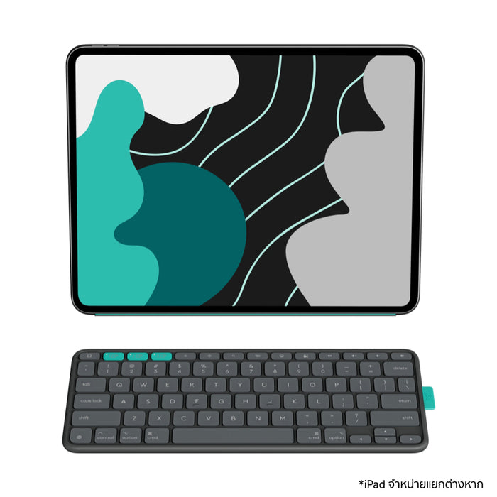 เคสคีย์บอร์ด Flip Folio สำหรับ iPad Air และ iPad Pro 13 นิ้ว สลับพิมพ์ และ สัมผัสหน้าจอง่าย แบรนด์ LOGITECH