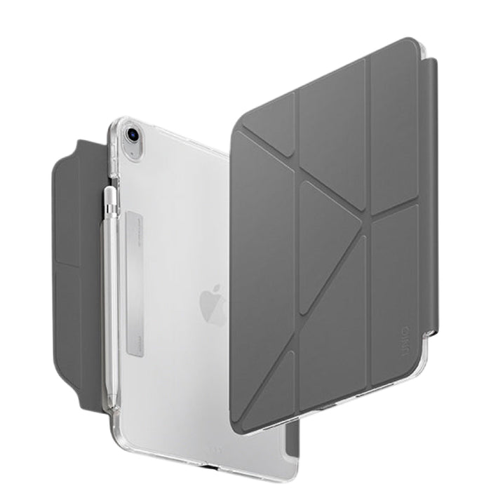 เคส iPad Gen 11 Uniq CAMDEN Click Case สี Rhino Grey ดีไซน์มินิมอลป้องกันรอบด้าน