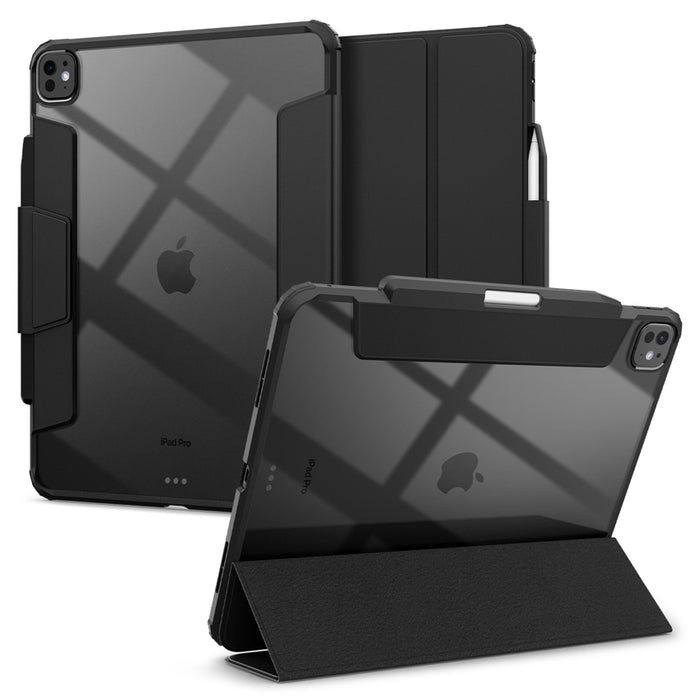 เคสฝาพับ iPad Pro 13 นิ้ว (M4, 2024) Spigen Ultra Hybrid Pro สี Black
