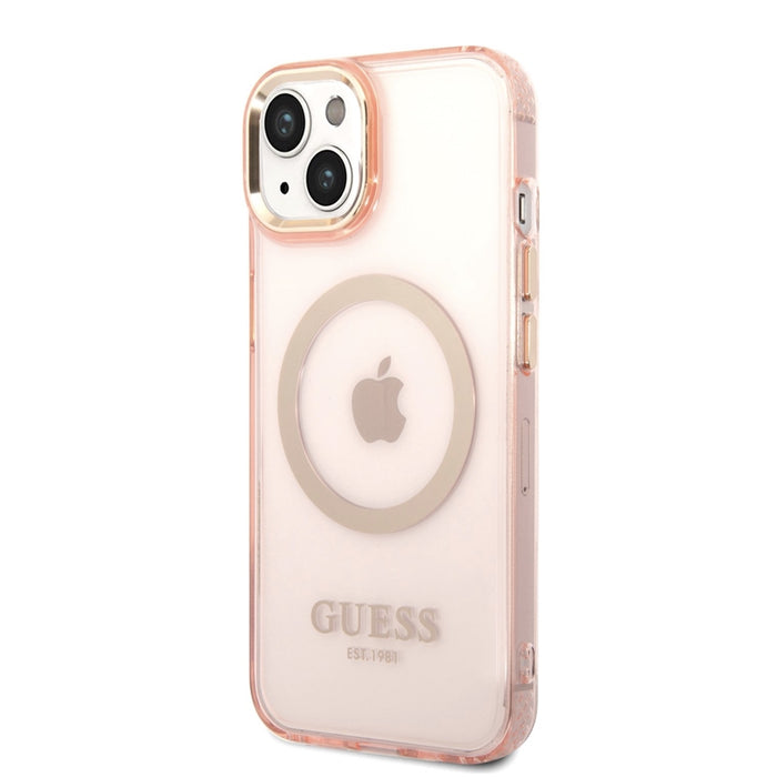 เคส iPhone 14 Guess Colors Edition MagSafe สี Pink