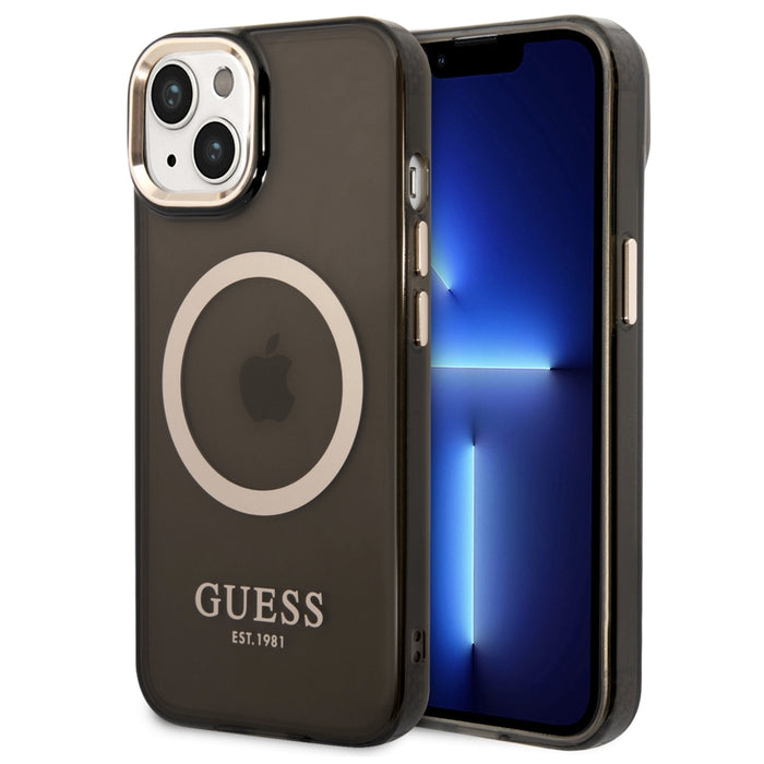 เคส iPhone 14 Plus Guess Colors Edition MagSafe สี Black