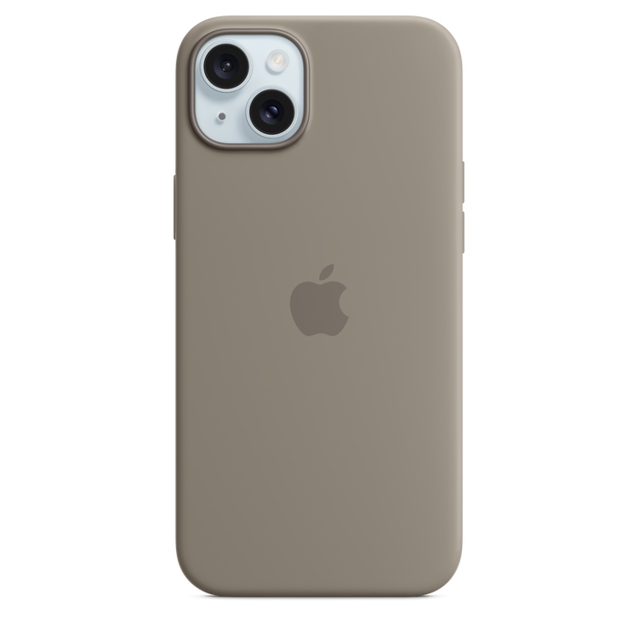 iPhone 15 Plus Silicone Case with MagSafe - Clay