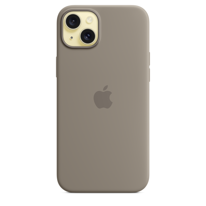 iPhone 15 Plus Silicone Case with MagSafe - Clay
