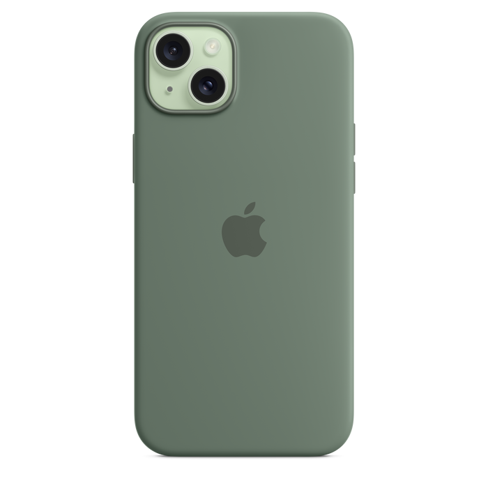 iPhone 15 Plus Silicone Case with MagSafe - Cypress