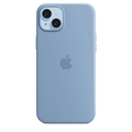 iPhone 15 Plus Silicone Case with MagSafe - Winter Blue