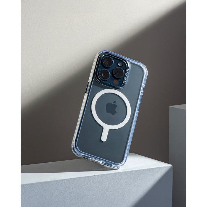 เคส iPhone 15 Pro Max Devilcase Guardian Standard สี Blue Titanium Mag/Blue Titanium