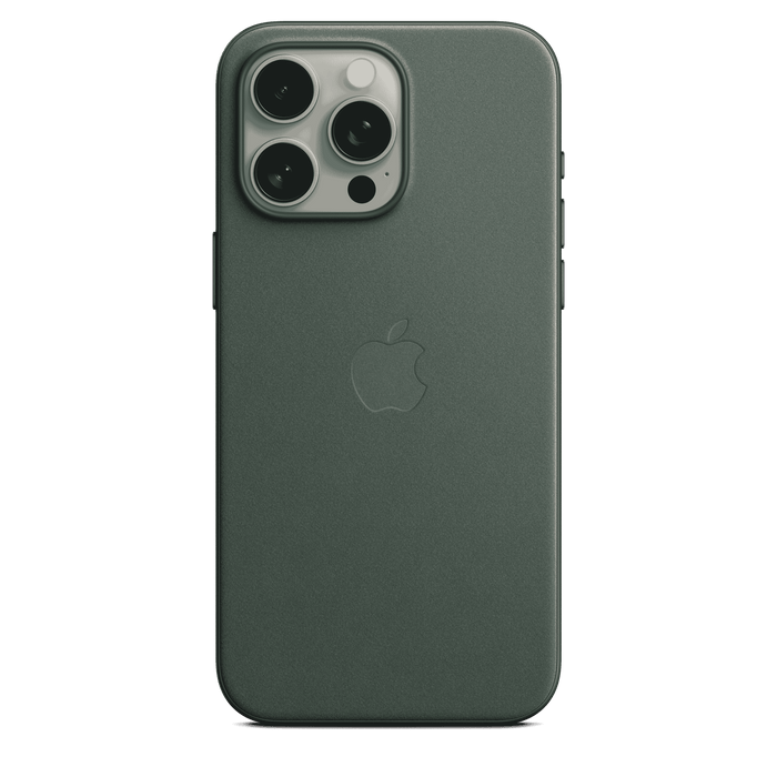 iPhone 15 Pro Max FineWoven Case with MagSafe - Evergreen