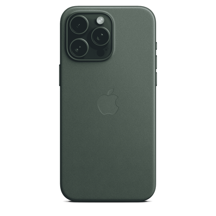 iPhone 15 Pro Max FineWoven Case with MagSafe - Evergreen