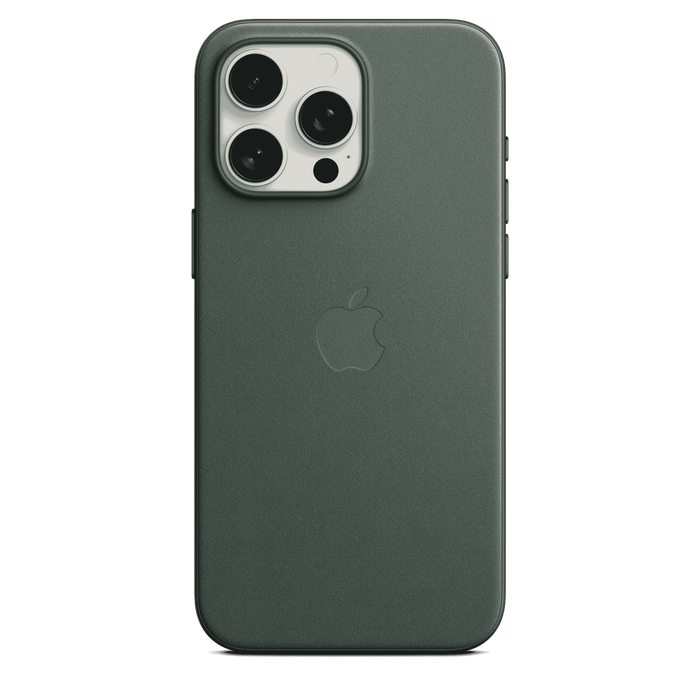 iPhone 15 Pro Max FineWoven Case with MagSafe - Evergreen