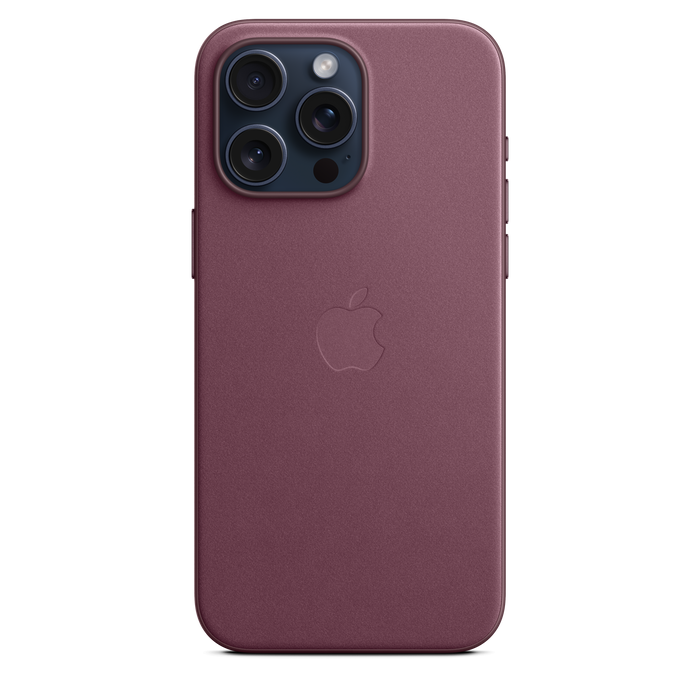 iPhone 15 Pro Max FineWoven Case with MagSafe - Mulberry