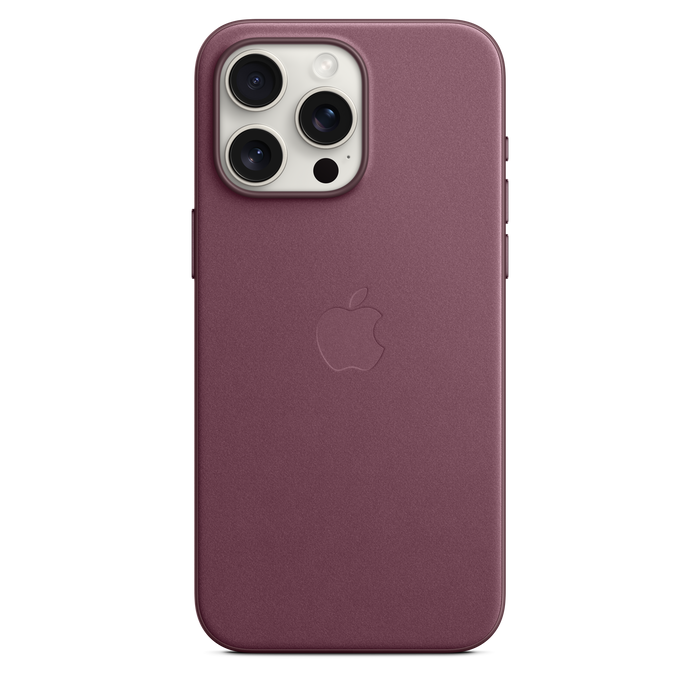 iPhone 15 Pro Max FineWoven Case with MagSafe - Mulberry