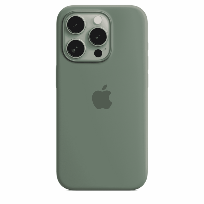 iPhone 15 Pro Silicone Case with MagSafe - Cypress