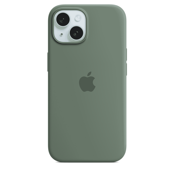 iPhone 15 Silicone Case with MagSafe - Cypress
