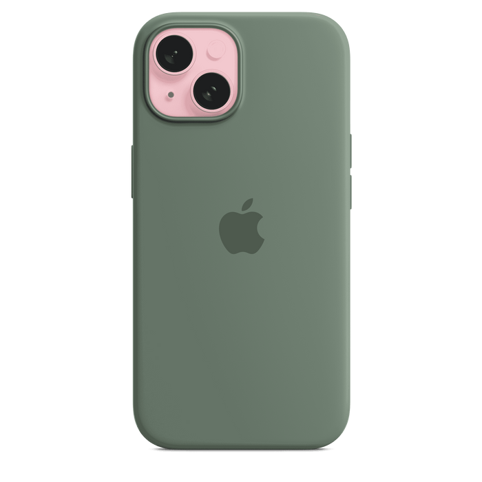 iPhone 15 Silicone Case with MagSafe - Cypress