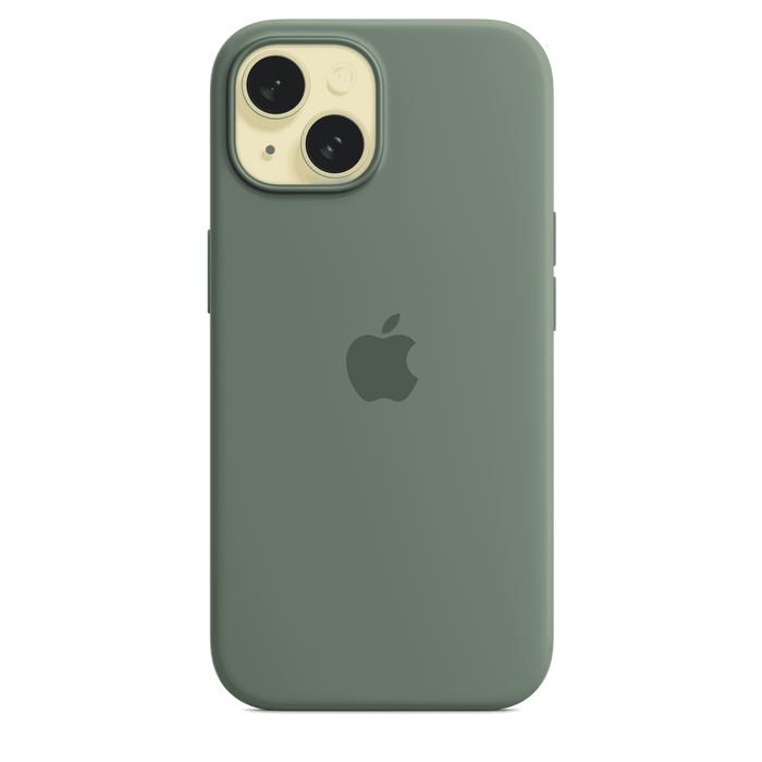 iPhone 15 Silicone Case with MagSafe - Cypress