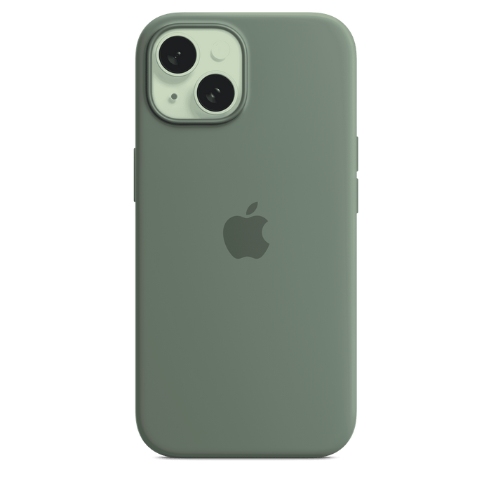 iPhone 15 Silicone Case with MagSafe - Cypress