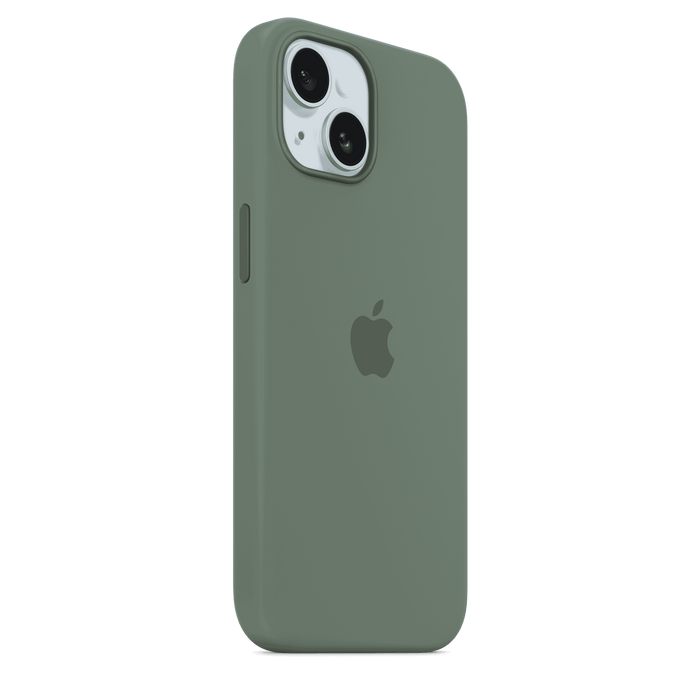 iPhone 15 Silicone Case with MagSafe - Cypress