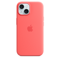 iPhone 15 Silicone Case with MagSafe - Guava