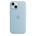 iPhone 15 Silicone Case with MagSafe - Light Blue