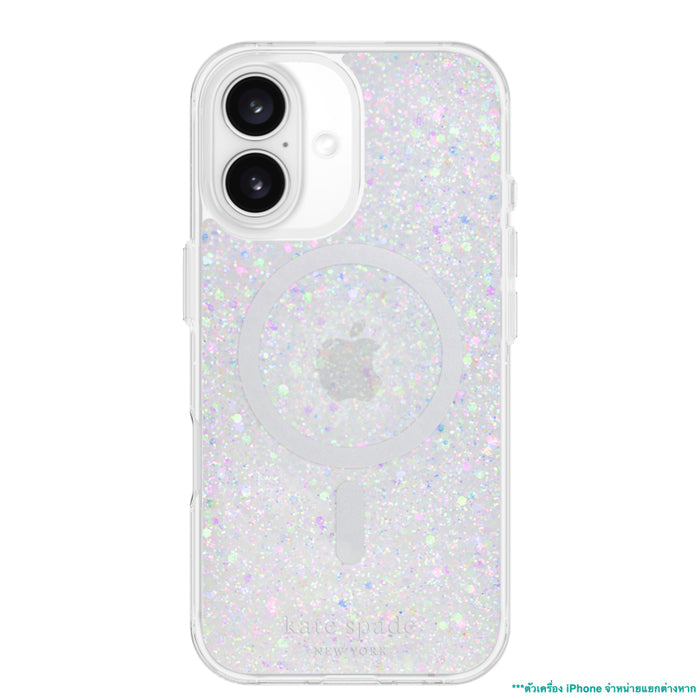 เคสกันกระแทก iPhone 16 Kate Spade Prints MagSafe ลาย Chunky Glitter Iridescent
