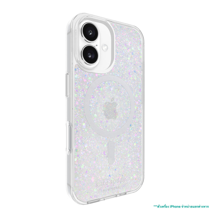 เคสกันกระแทก iPhone 16 Kate Spade Prints MagSafe ลาย Chunky Glitter Iridescent