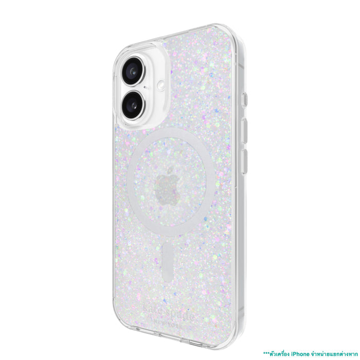 เคสกันกระแทก iPhone 16 Kate Spade Prints MagSafe ลาย Chunky Glitter Iridescent