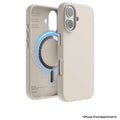 เคสกันกระแทก iPhone 16 Magnetic Silicone รองรับ MagSafe สี Stone