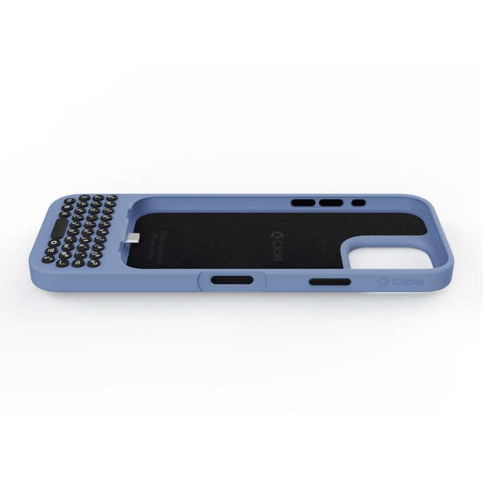 เคสพร้อมคีย์บอร์ด สำหรับ iPhone 16 Pro สี Surf