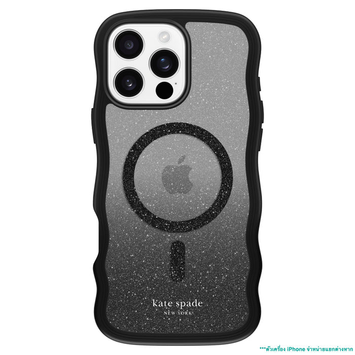 เคสกันกระแทก iPhone 16 Pro Max Kate Spade Wavy รองรับ MagSafe สี Nightfall