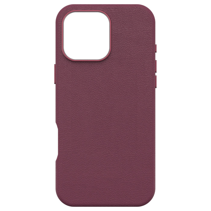 เคสกันกระแทก iPhone 16 Pro Max Otterbox Symmetry Cactus Leather สี Maroon Bells Red