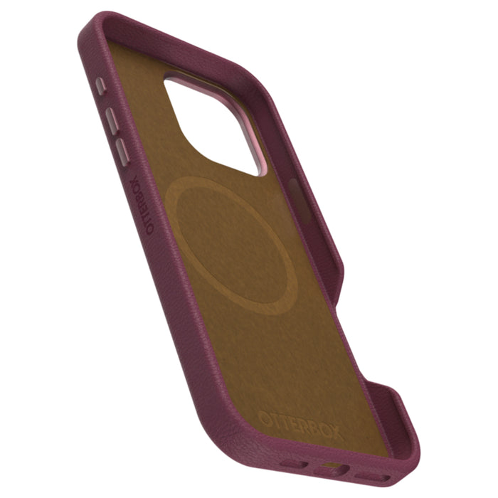 เคสกันกระแทก iPhone 16 Pro Max Otterbox Symmetry Cactus Leather สี Maroon Bells Red