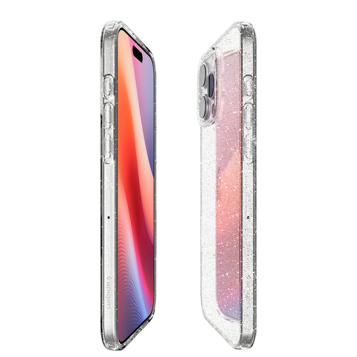 เคสกันกระแทก iPhone 16 Pro Max Spigen Liquid Crystal Glitter สี Crystal Clear