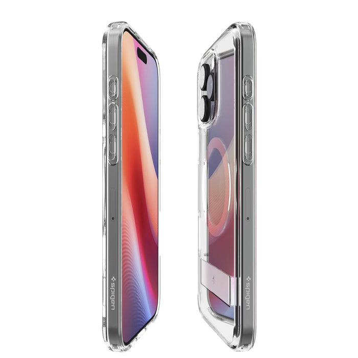 เคสใส iPhone 16 Pro Spigen Ultra Hybrid S Magfit สี Crystal Clear