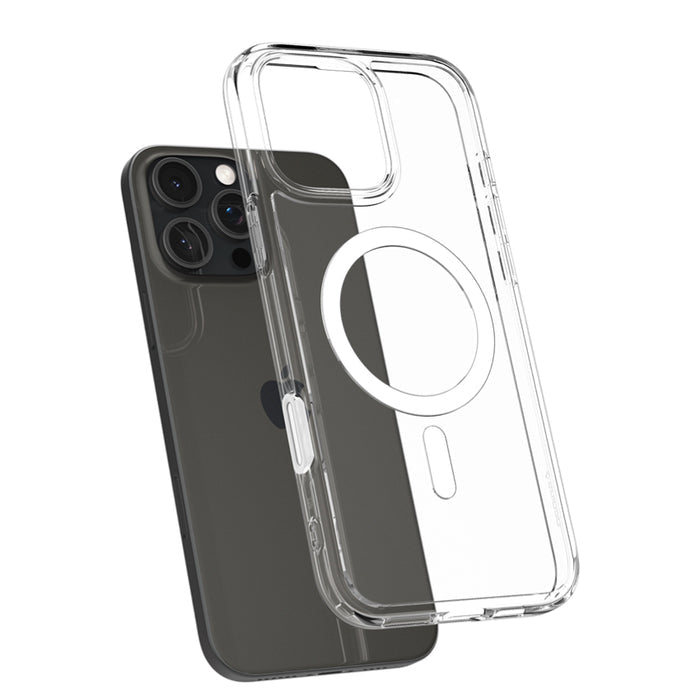เคสกันกระแทก iPhone 16 Pro Spigen Ultra Hybrid T MagFit สี White