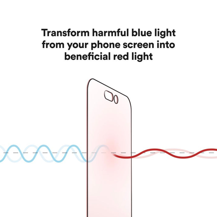 ปกป้องผิวจากแสงสีฟ้าด้วย Bodygurdz iPhone 17 Pro Red Light Converter Glass บางพิเศษ ติดตั้งง่าย คงสีหน้าจอสวย และดูแลผิวคุณ
