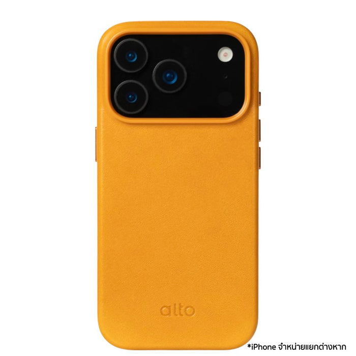 เคส ALTO Clop หนังฟูลเกรนอิตาลี สำหรับ iPhone 17 Pro ดีไซน์บาง รองรับ MagSafe
