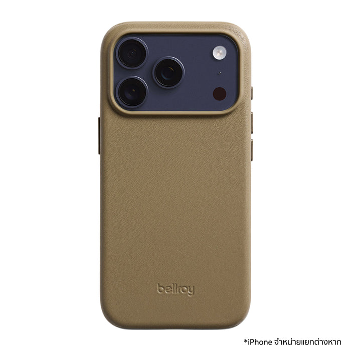 เคสหนัง Bellroy สำหรับ iPhone 17 Pro ดีไซน์บาง เบา กันกระแทก พร้อมปุ่ม Camera Control และหนังแท้พรีเมียม