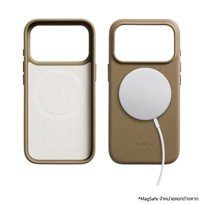 เคสหนัง Bellroy สำหรับ iPhone 17 Pro ดีไซน์บาง เบา กันกระแทก พร้อมปุ่ม Camera Control และหนังแท้พรีเมียม