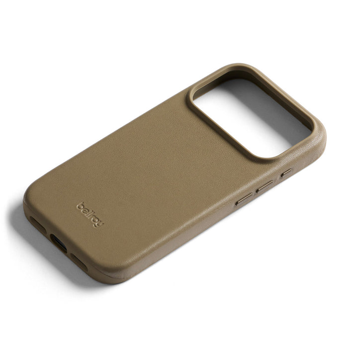 เคสหนัง iPhone 17 Pro Bellroy Phone Case Leather - Khaki
