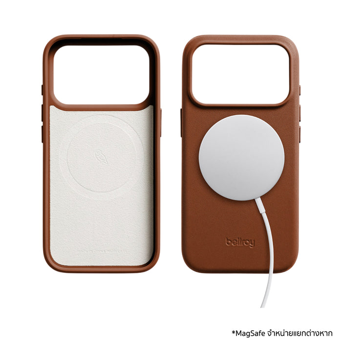 เคสหนัง Bellroy สำหรับ iPhone 17 Pro ดีไซน์บาง เบา กันกระแทก พร้อมปุ่ม Camera Control และหนังแท้พรีเมียม