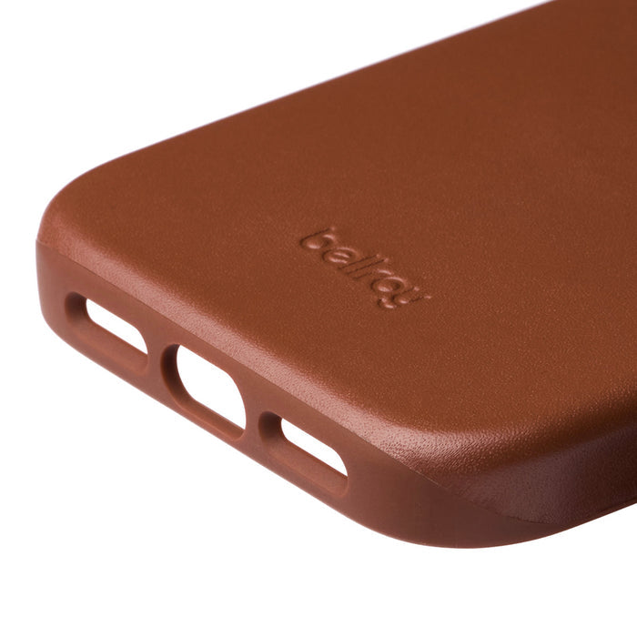 เคสหนัง iPhone 17 Pro Bellroy Phone Case Leather - Rust