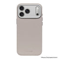 iPhone 17 Pro Case DECODED Leather Backcover MagSafe – Solid Clay