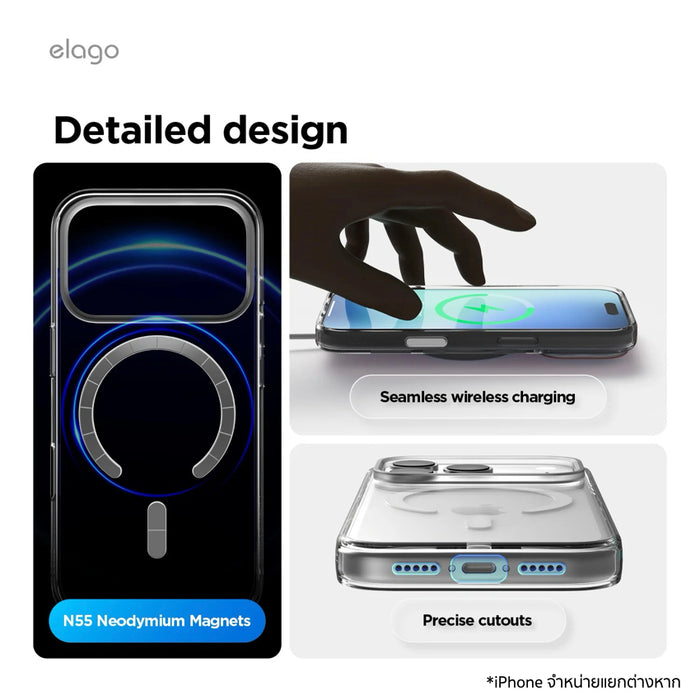 elago MagSafe Hybrid Phone Case for iPhone 17 Pro