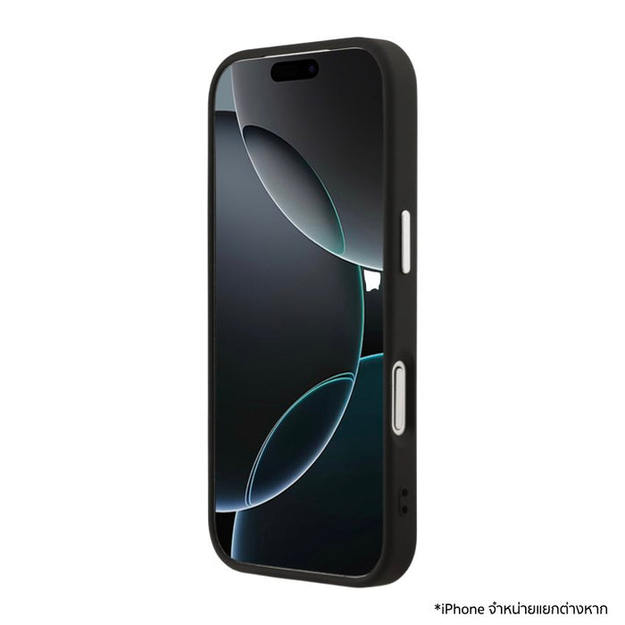 เคส iPhone 17 Pro ดีไซน์หรู แรงบันดาลใจจาก KARL LAGERFELD ผลิตจาก PU รองรับ MagSafe ปกป้องรอบด้านด้วยขอบยกสูง