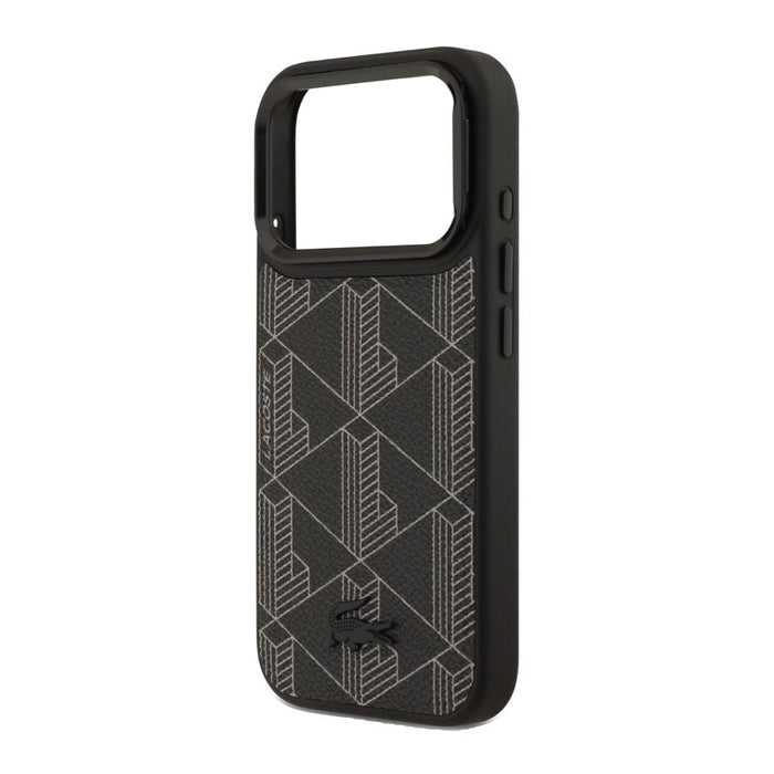 เคส LACOSTE Hard PVC Monogramme with Stand MagSafe สำหรับ iPhone 17 Pro ดีไซน์หรู ปกป้องรอบด้าน บางเบา จับถนัดมือ เข้าถึงทุกพอร์ตได้ง่าย