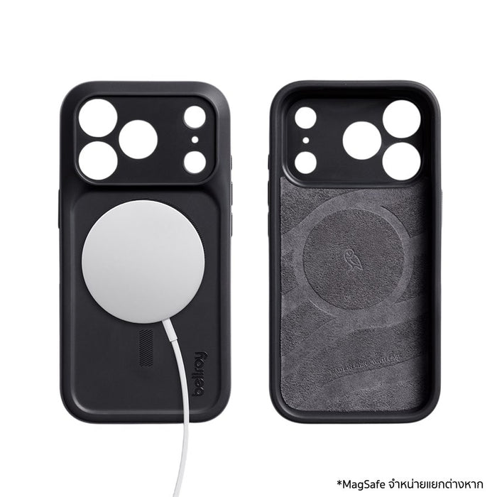 เคส Bellroy iPhone 17 Pro Max ปกป้องกล้องด้วยฝาครอบโพลิเมอร์ แข็งแรง บัฟเฟอร์ด้านข้าง พร้อมสายคล้องปรับได้ ถ่ายภาพมั่นใจทุกช็อต